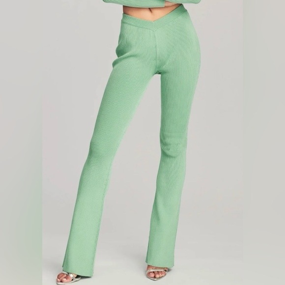 SER.O.YA Pants - SER.O.YA green lux pants size small